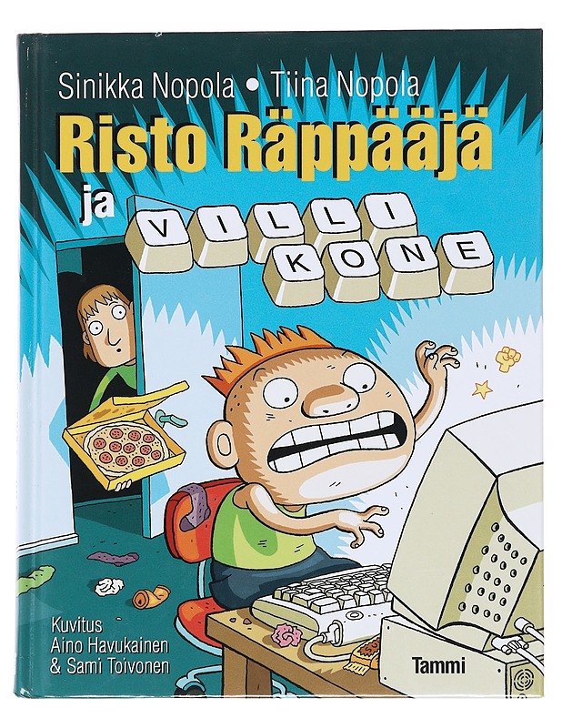 Risto Räppääjä ja villi kone - Nopola, Sinikka - Lastenkirjat - 10105597913 - 0