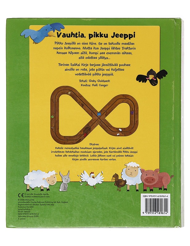Vauhtia, pikku Jeeppi - Goldsack, Gaby - Lastenkirjat - 10105597914 - 1