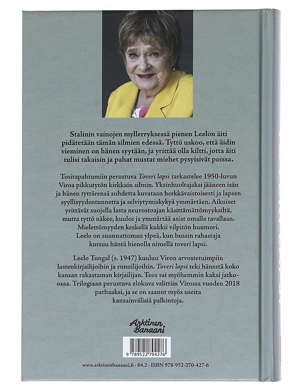 Toveri lapsi - Leelo Tungal - Romaanit ja novellit - 10105597918 - 1
