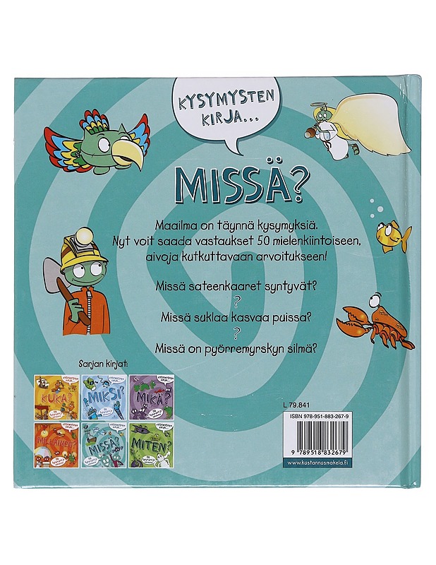 Kysymysten kirja... missä? - Jo Connor - Harrastekirjat - 10105597924 - 1