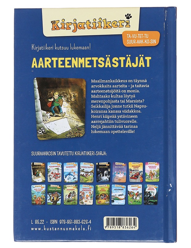 Aarteenmetsästäjät - THiLO - Lastenkirjat - 10105597938 - 1