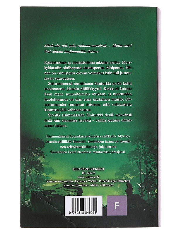 Sinitähden tarina - Hunter, Erin - Fantasia- ja scifi - 10105598000 - 1