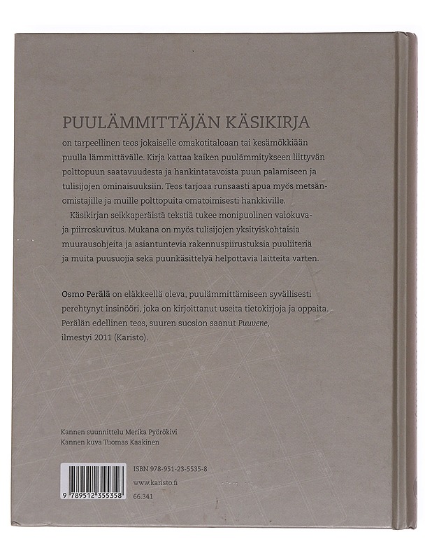 Puulämmittäjän käsikirja - Perälä, Osmo - Harrastekirjat - 10105598008 - 1