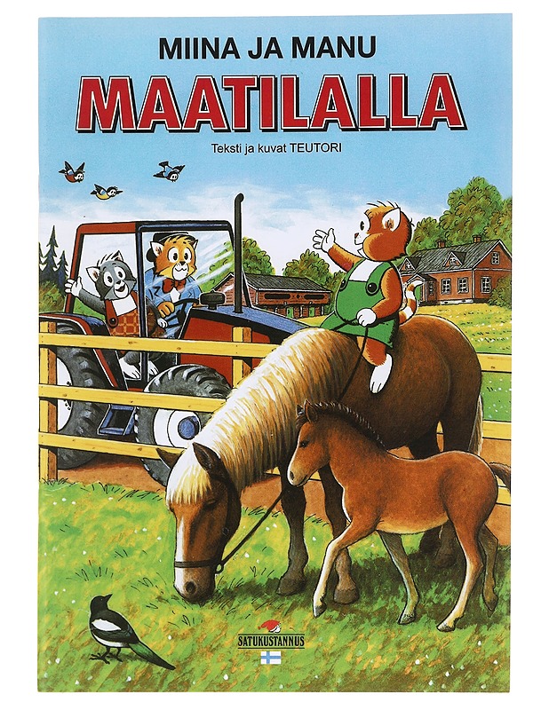 Miina ja Manu maatilalla - Teutori - Lastenkirjat - 10105598002 - 0