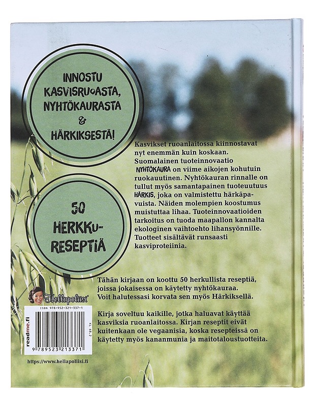 Vegeruokaa / nyhtökauraa & härkistä - Jaakonen, Kati - Ruokakirjat - 10105598013 - 1