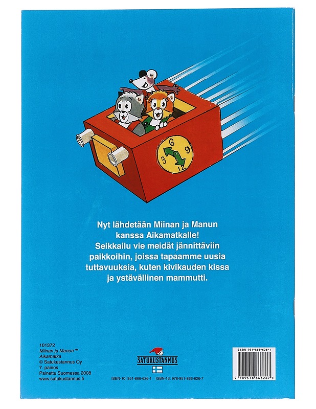 Miinan ja Manun aikamatka - Jari Koivisto - Lastenkirjat - 10105598017 - 1