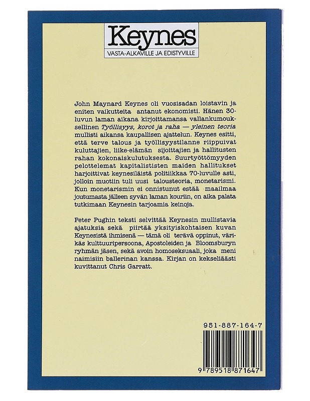 Keynes vasta-alkaville ja edistyville - Pugh, Peter - Tietokirjat ja oppaat - 10105598038 - 1