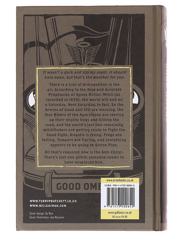 Good omens  - Pratchett, Terry - Kirja lahjaksi - 10105598036 - 1
