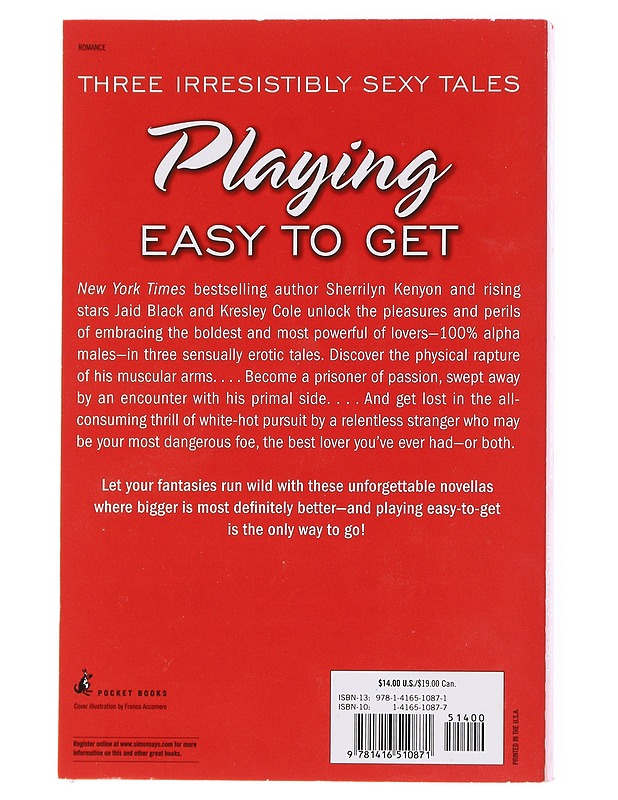 Playing easy to get - Sherrilyn Kenyon - Romaanit ja novellit - 10105598050 - 1