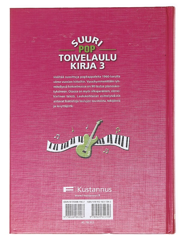 Suuri poptoivelaulukirja. 3 - Kari, Virpi - Musiikki- ja elokuvakirjat - 10105598061 - 1