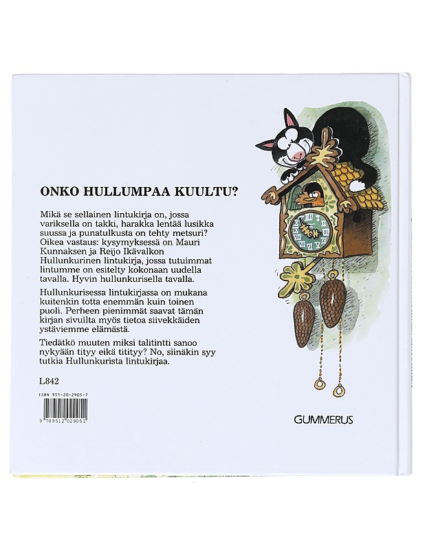 Hullunkurinen lintukirja - Kunnas, Mauri - Lastenkirjat - 10105598075 - 1