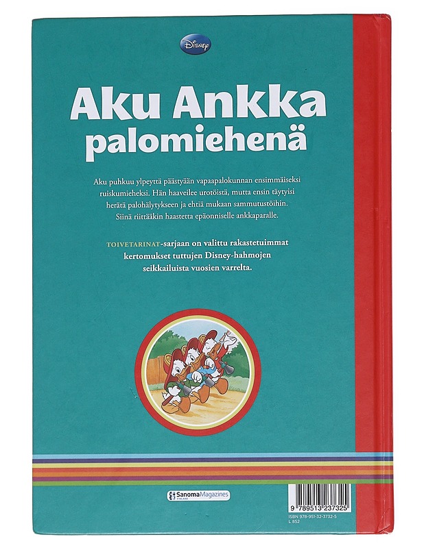Aku Ankka palomiehenä - Jukka Heiskanen - Lastenkirjat - 10105598082 - 1