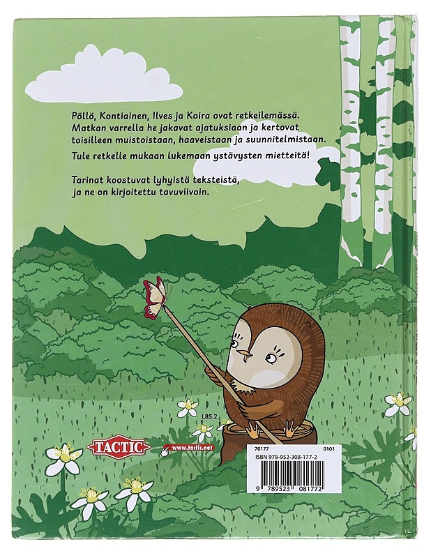Ystävysten kevätretki : ta-vu-vii-va-kir-ja - Korhonen, Riitta - Lastenkirjat - 10105598091 - 1