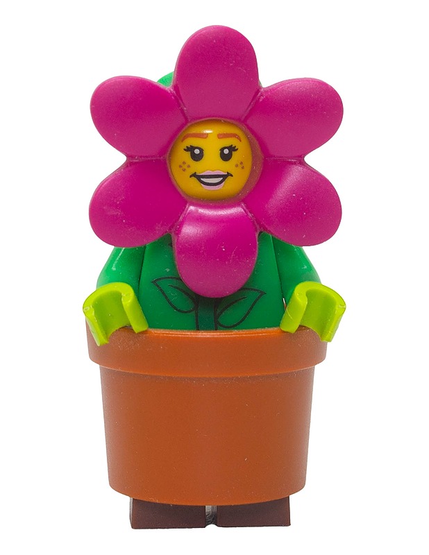 LEGO Collectible Minifigures, Series 18 Flowerpot Girl minifiguuri - Lasten figuurit - 10105598108 - 0
