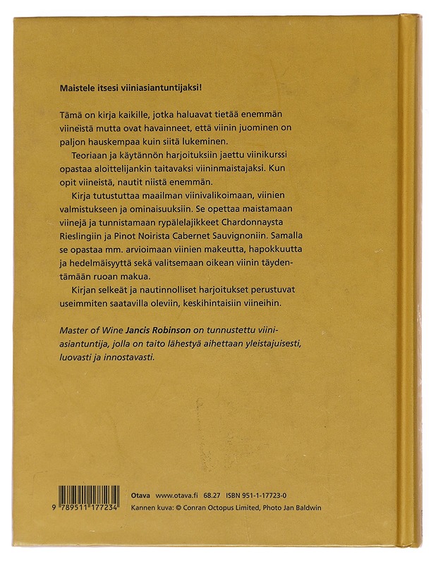 Viininmaistajan kirja - Jancis Robinson - Tietokirjat ja oppaat - 10105598113 - 1