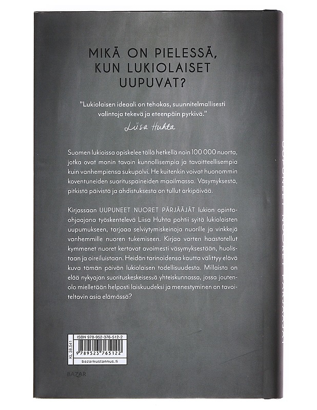 Uupuneet nuoret pärjääjät - Liisa Huhta - Tietokirjat ja oppaat - 10105598131 - 1