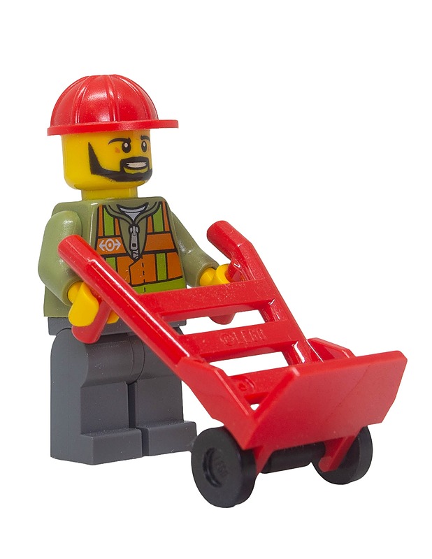 LEGO City työmies kitbash minifiguuri - Lasten figuurit - 10105598141 - 0