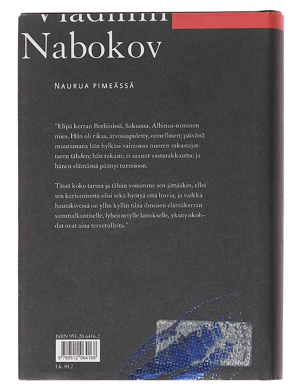 Naurua pimeässä - Vladimir Nabokov - Romaanit ja novellit - 10105598150 - 1