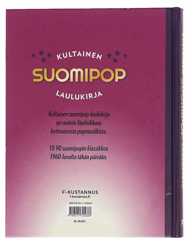 Kultainen suomipop laulukirja - Leskelä, Ari - Tietokirjat ja oppaat - 10105598164 - 1
