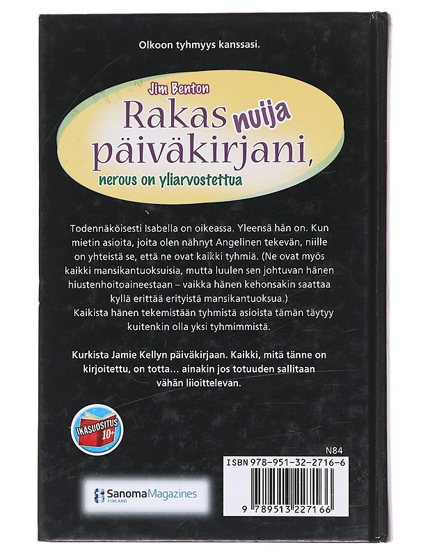 Rakas nuija päiväkirjani, nerous on yliarvostettua - Jim Benton - Nuorten kirjat - 10105598165 - 1