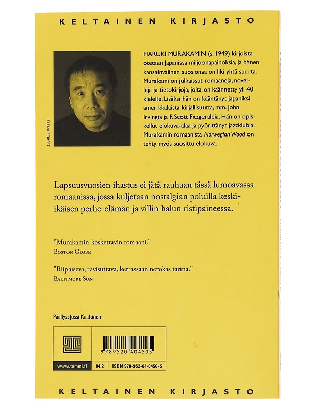 Rajasta etelään, auringosta länteen - Murakami, Haruki - Romaanit ja novellit - 10105598175 - 1