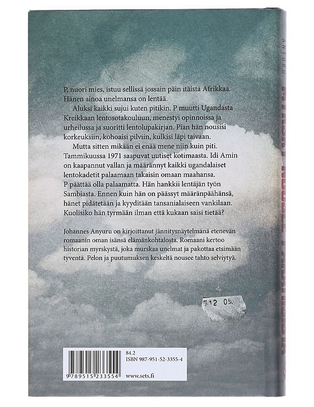 Myrsky nousee paratiisista - Johannes Anyuru - Elämäkerrat ja muistelmat - 10105598216 - 1