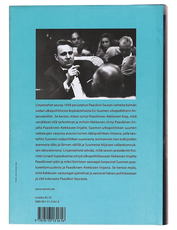 Linjamiehet / Paasikivi-seuran historia - Osmo Apunen - Historiakirjat - 10105598259 - 1