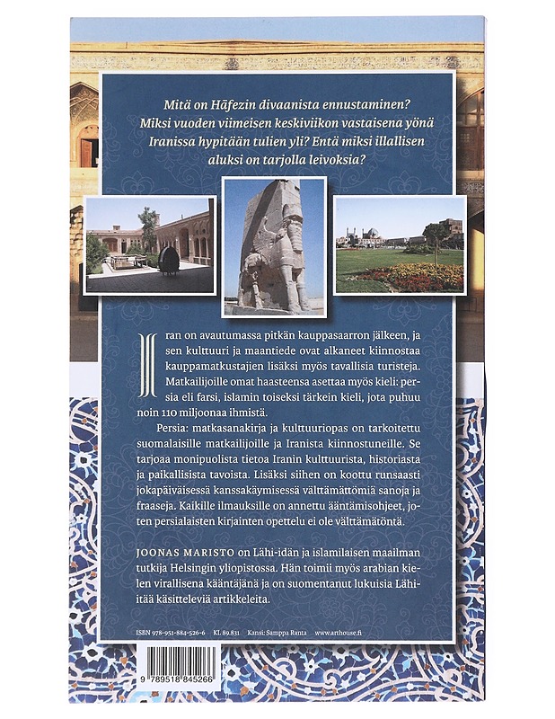 Persia : matkasanakirja ja kulttuuriopas - Joonas Maristo - Tietokirjat ja oppaat - 10105598261 - 1