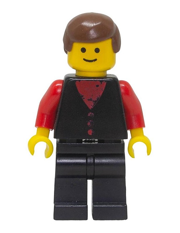 LEGO Classic Town ruskea hiuksinen mies minifiguuri - Lasten figuurit - 10105598286 - 0