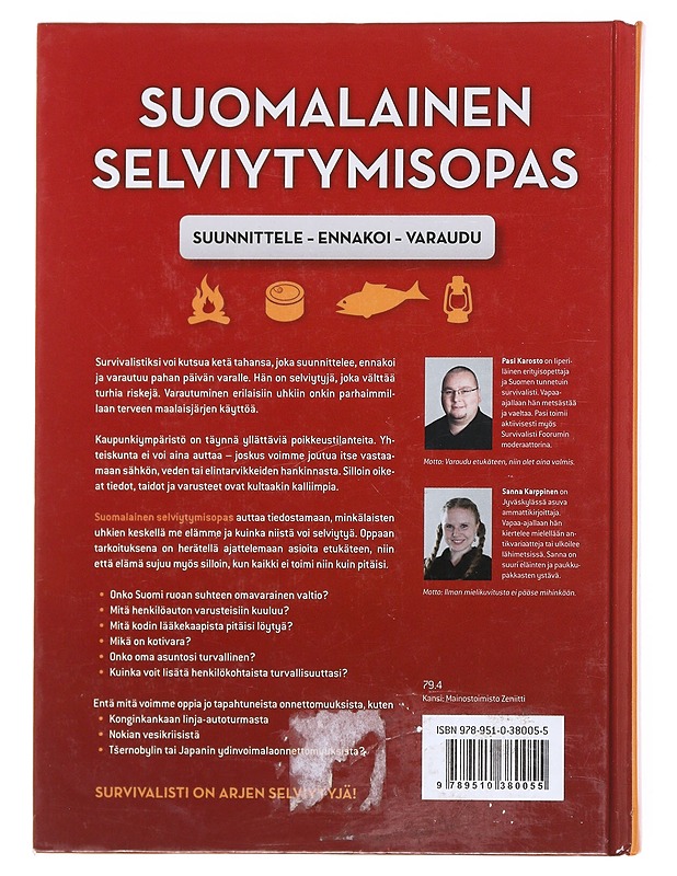 Suomalainen selviytymisopas : suunnittele, ennakoi, varaudu - Pasi Karosto - Tietokirjat ja oppaat - 10105598280 - 1