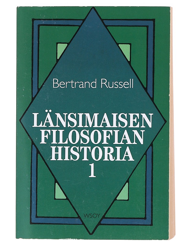 Länsimaisen filosofian historia 1 - Russell, Bertrand - Historiakirjat - 10105598302 - 0
