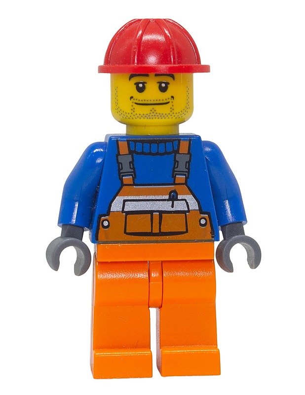 LEGO City Construction Worker minifiguuri - Lasten figuurit - 10105598299 - 0