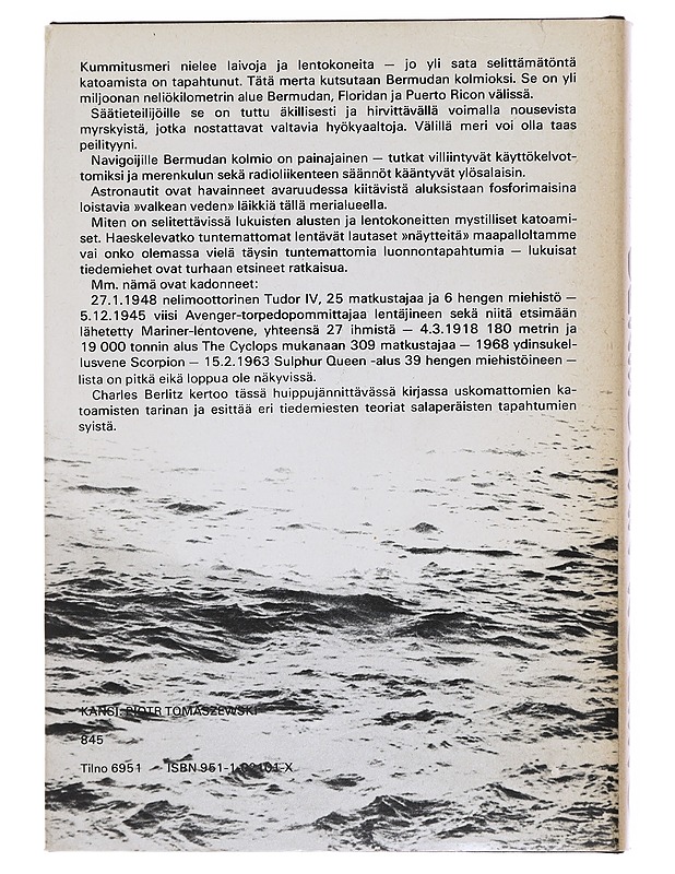 Bermudan kolmio - Berlitz, Charles - Tietokirjat ja oppaat - 10105598307 - 1