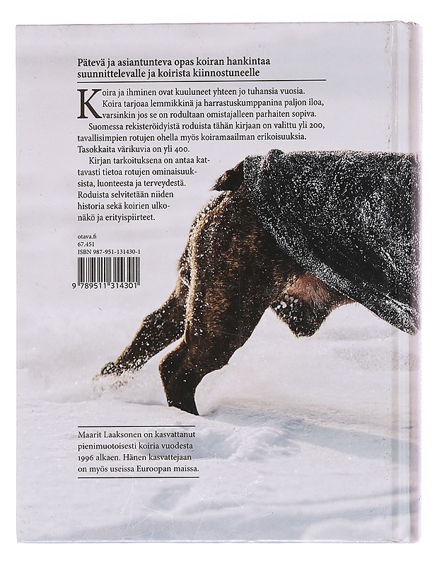 Koirarodut Suomessa - Laaksonen, Maarit  - Tietokirjat ja oppaat - 10105598311 - 1