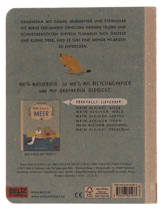 Mein kleiner Berg - Katrin Wiehle - Lastenkirjat - 10105598345 - 1