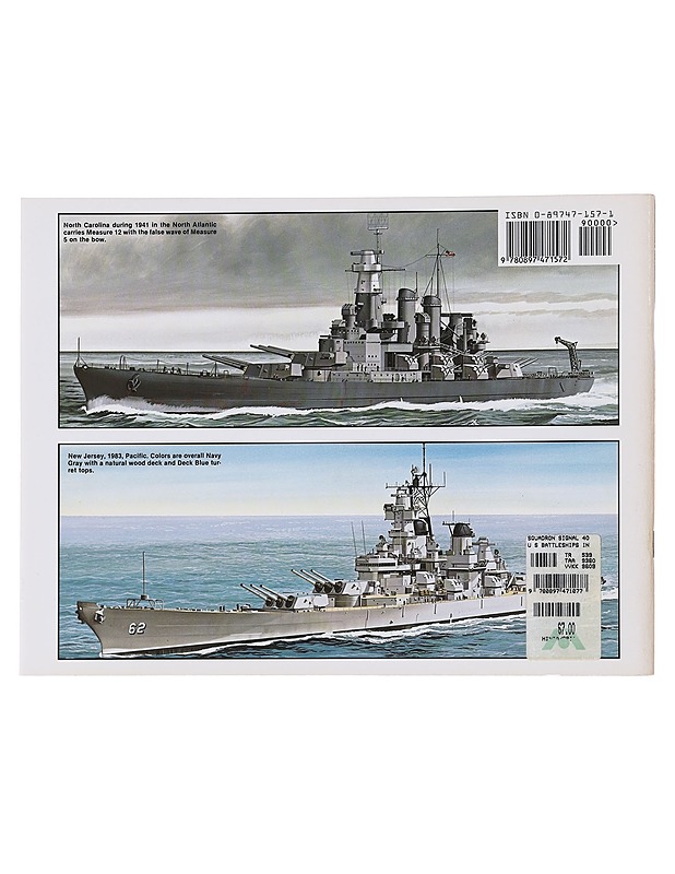 U.S. Battleships in action Part 2 ; Warships No. 4 - Rob Stern ; Don Greer   - Tietokirjat - 10105598362 - 1