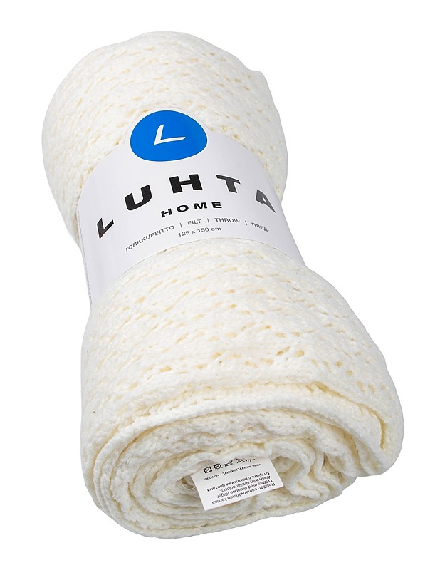 LUHTA HOME torkkupeitto, 125x150 cm - Tyynyt ja peitot - 10105598366 - 1