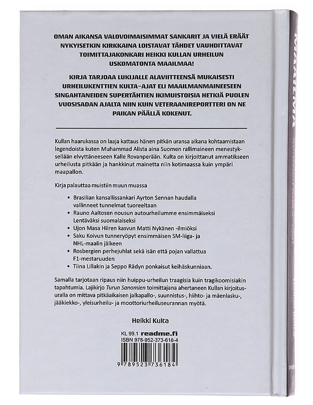 Urheilun uskomaton maailma - Heikki Kulta - Elämäkerrat ja muistelmat - 10105598373 - 1