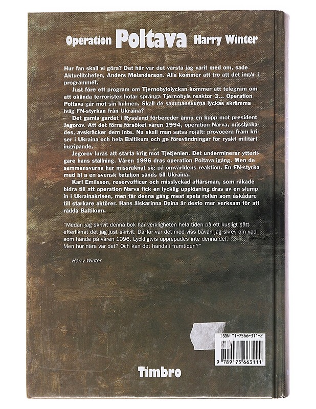 Operation Poltava - Harry Winter - Romaanit ja novellit - 10105598386 - 1