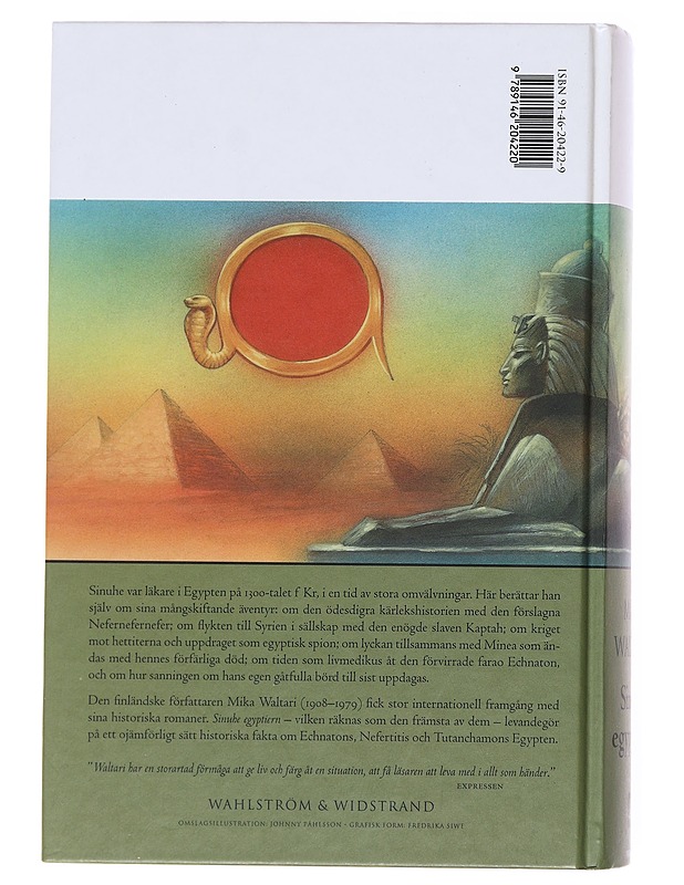 Sinuhe egyptiern - Mika Waltari - Romaanit ja novellit - 10105598410 - 1