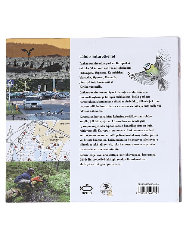 Lähde linturetkelle! - Antti Below - Harrastekirjat - 10105598448 - 1