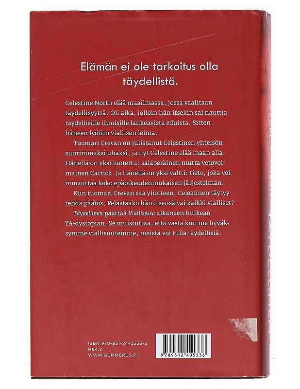 Täydellinen - Ahern, Cecelia - Fantasia- ja scifi - 10105598450 - 1