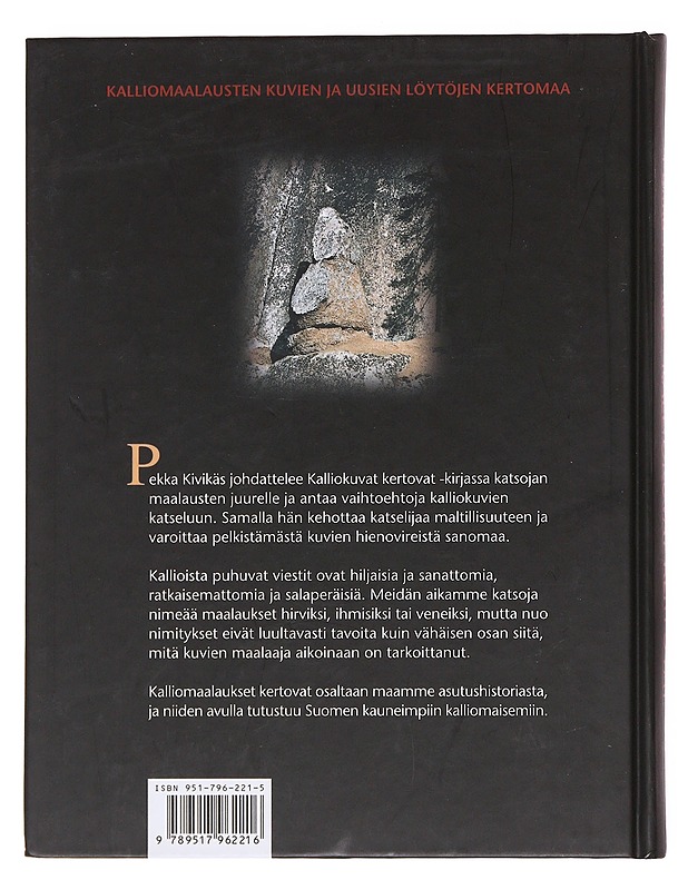Kalliokuvat kertovat - Pekka Kivikäs - Tietokirjat - 10105598486 - 1