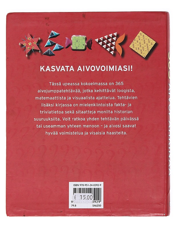 365 aivopähkinää - Mäkinen, Sonja - Tietokirjat ja oppaat - 10105598500 - 1