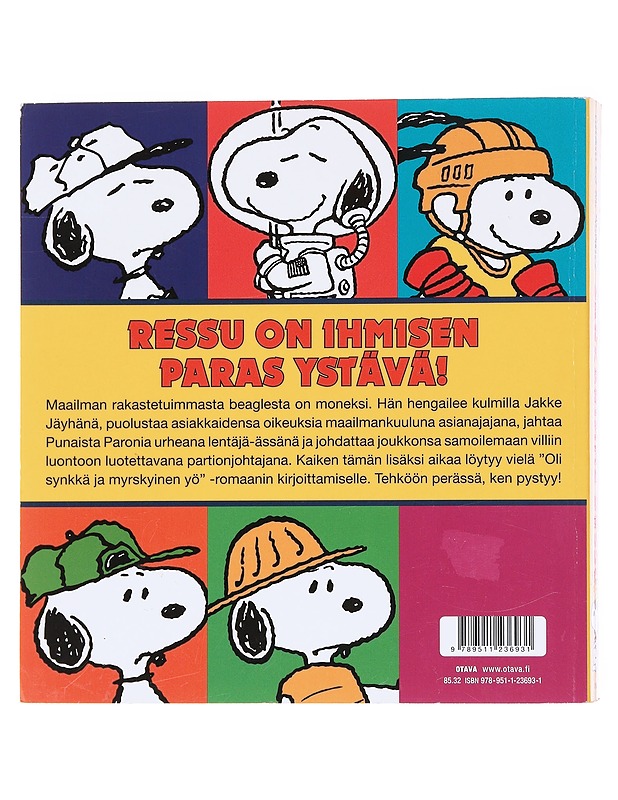 Sankarimme Ressu - Schulz, Charles M. - Sarjakuvat - 10105598506 - 1