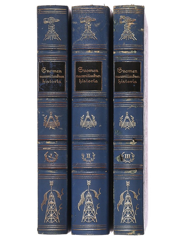 Suomen maanmittauksen historia 1-3 - Historiakirjat - 10105598535 - 1