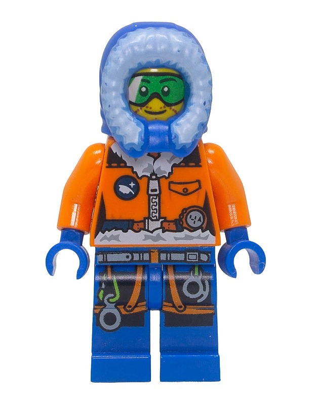 LEGO City Arctic Explorer Male with Green Goggles minifiguuri - Lasten figuurit - 10105598546 - 0