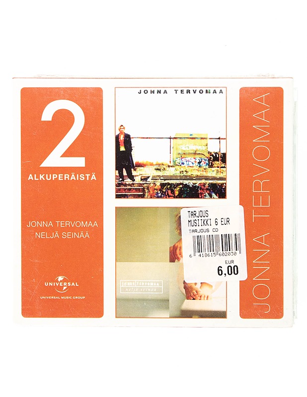 2 levy / Jonna Tervomaa ja Veljä seinää - CD - CD-levyt - 10105598557 - 0