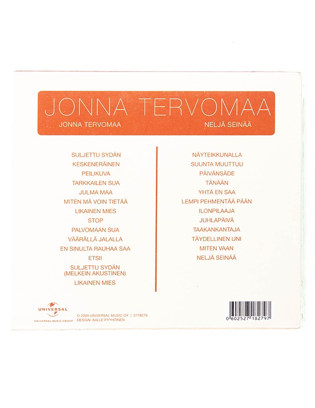 2 levy / Jonna Tervomaa ja Veljä seinää - CD - CD-levyt - 10105598557 - 1