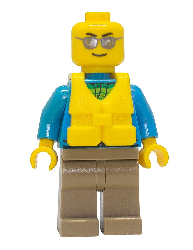 LEGO City Coast Guard Sailboat Passenger kitbash minifiguuri - Lasten figuurit - 10105598573 - 0